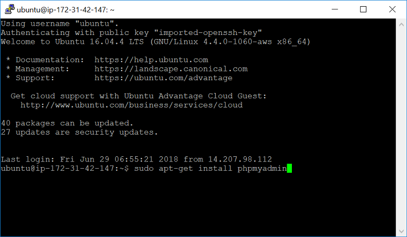 แก้ไขปัญหา Can’t log into phpMyAdmin: mysqli_real_connect(): (HY000/1698): Access denied for user ‘root’@’localhost’